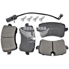 Колодки гальмівні Audi A6 з11р.в. зад. (Asam)