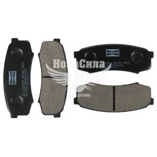 Колодки гальмівні Toyota Land Cruiser з85-10р.в. зад. (Akebono) (Champion)