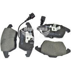 Колодки гальмівні VW Caddy III з04р.в. перед. (Ate) (Stellox) (з датчиком)