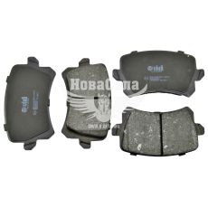 Колодки гальмівні VW Caddy III з04-10р.в. зад. (Lucas-Girling) (VIKA) (без датчика)