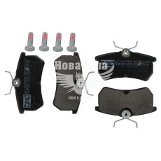 Колодки тормозные F. Focus с98-04г.в. зад. (Lucas) (Champion)