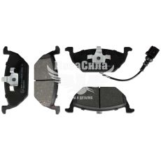 Колодки гальмівні VW Caddy III з10-15р.в. перед. (ATE) (Premiere) (з датчиком)