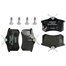 Колодки гальмівні VW Passat з84-97р.в. зад. (TRW) (Delphi)