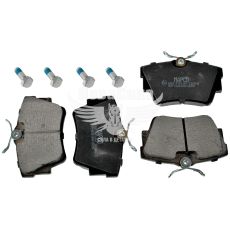 Колодки гальмівні Hyundai Tucson 2.0 CRDi перед. (Mapco) Kia Sportage