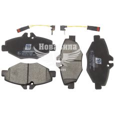 Колодки гальмівні MB E-Class (W211) з02-09р.в. перед. (Solgy)