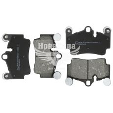 Колодки тормозные VW Touareg с02-10г.в. зад. (Brembo) (Premiere)