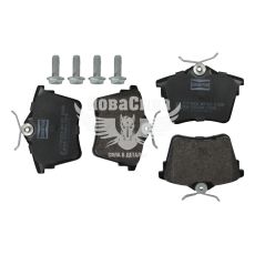 Колодки гальмівні Peugeot 407 з04р.в. зад. (TRW) (Champion)