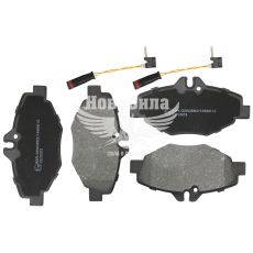 Колодки гальмівні MB E-Class (W211) з02-09р.в. перед. (Premiere) (без ABS)