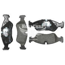 Комплект гальмівних колодок, дискове гальмо (REMSA) 0286.10 OPEL