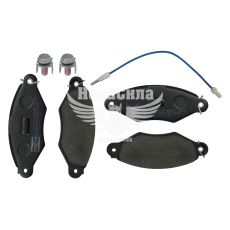 Колодки гальмівні Renault Kangoo з97р.в. перед. (Champion)