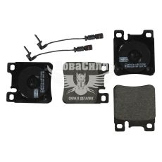 Колодки гальмівні MB E-Class (W210) з95-02р.в. зад. (ATE) (Champion) з датчиком