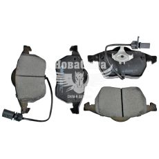 Колодки тормозные Skoda Superb 1.9TDI з02-08р.в. перед. (VIKA) (с датчиком, усил.)