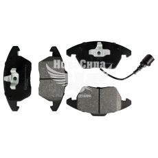 Колодки гальмівні VW Caddy III з04р.в. перед. (Ate) (Premiere) (з датчиком)