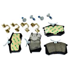 Колодки гальмівні VW Caddy III з04р.в. зад. (TRW) (Ferodo) (без датчика)