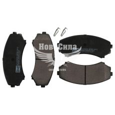 Колодки гальмівні Mitsubishi Pajero III з00-07р.в. перед. (Champion)