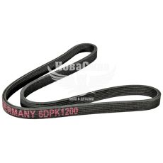 Ремінь поліклиновий 6DPK1200 (Mapco) генер. VW T-5 з03р.в. (1.9TDI, 2.0)