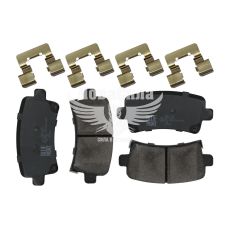 Колодки гальмівні Opel Insignia з08р.в. зад. (Blue Print)