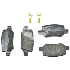 Колодки гальмівні MB A-Class з97-04р.в. зад. (Girling) (Remsa)