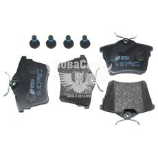 Колодки гальмівні Peugeot 407 з04р.в. зад. (TRW) (Remsa)