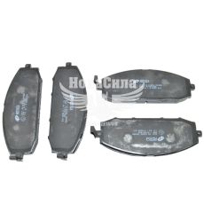 Колодки гальмівні Nissan Patrol GR II з97р.в. перед. (Akebono) (Remsa)