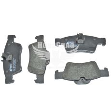 Колодки гальмівні MB E-Class (W211) з02-09р.в. зад. (ATE) (Remsa)