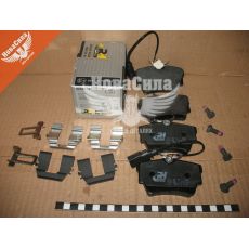 Колодки гальмівні VW T-4 з90-03р.в. зад. (TRW / Lucas) (RH) (з датчиком)