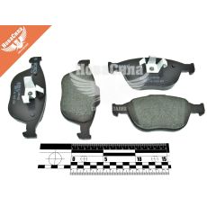 Колодки гальмівні F. Transit Connect з02р.в. перед. (Ate) (Bosch)