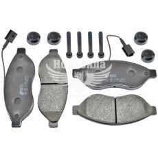 Колодки гальмівні Fiat Ducato з06р.в. перед. (Bosch) (Remsa)