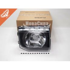 Фара передня Mitsubishi Pajero II з90-00р.в. прав. (Depo)