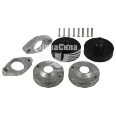 Проставки для збільшення кліренсу VW Passat B5 з96-05р.в. к-т.-6шт. (Україна) (перед. алюм.) 30мм.