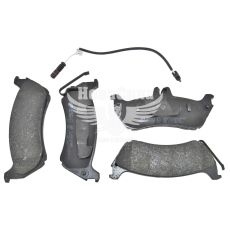 Колодки гальмівні MB M-Class з98-05р.в. зад. (Kelsey-Hayes) (Remsa)