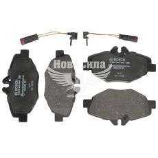 Колодки гальмівні MB E-Class (W211) з02-09р.в. перед. (Bosch)
