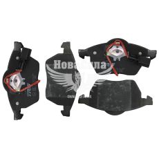 Колодки гальмівні Skoda Superb 1.9TDI з02-08р.в. перед. (TRW) (з датчиком)