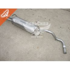 Глушник (бочка) основний Skoda Octavia 1.9D з97-03р.в. (POLMO) (нерж.)