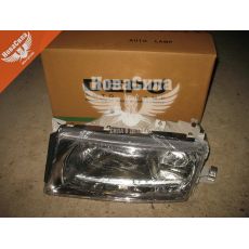 Фара передняя Skoda Octavia лев. с00-10г.в. H4 + H3 (Depo) (под галогенки)