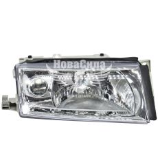 Фара передняя Skoda Octavia прав. с00-10г.в. H4 + H3 (TYC)