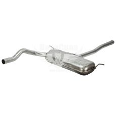 Глушник (резонатор) середній Skoda Superb 1.8, 1.9 TDi, 2.0 з01-08р.в. (Polmo)