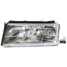 Фара передняя Skoda Octavia лев. с00-10г.в. H4+H3 (Depo) с обанкой линзы