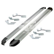 Бокові підніжки VW Tiguan з07-16р.в. (DD) алюмінієві