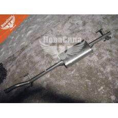 Глушитель (бочка) основной MB Sprinter 2.2, 2.7CDI с00-06г.в. (POLMO) (нерж.)