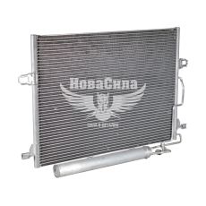 Радіатор кондиціонера MB E-Class (W211) з02-08р.в. (Luzar)