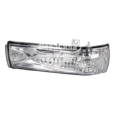 Ліхтар повороту Fiat Doblo з10р.в. білий. лів. на зеркал. (Fast)