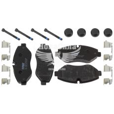 Колодки гальмівні MB Sprinter з06р.в. 209-518 перед. (Brembo) (TRW) VW Crafter