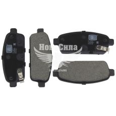 Колодки тормозные Opel Astra J с09г.в. зад. (Trialli) (с датчиком)