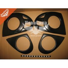 Накладки на задні ліхтарі D. Lanos з97р.в. (Autoelement)