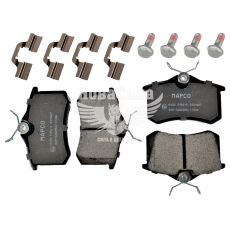 Колодки тормозные VW Caddy III с04г.в. зад. (TRW) (Mapco) (без датчика)