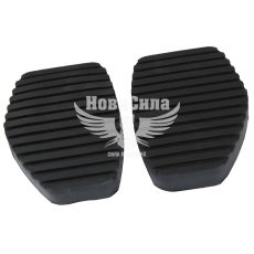 Накладка педалі Peugeot лів.+прав. резин. (Awel)