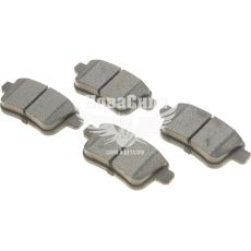 Колодки тормозные Renault Kangoo с08г.в. зад. (TRW) (Solgy)