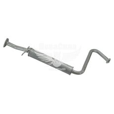 Глушитель (резонатор) средний D. Lanos L-92см. (ТМК) (Тяжелый)