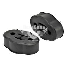 Резинка кріпл. глушника D. Lanos зад. передня (АТ) (к-т. 2шт.)